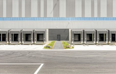 construction entrepôt logistique