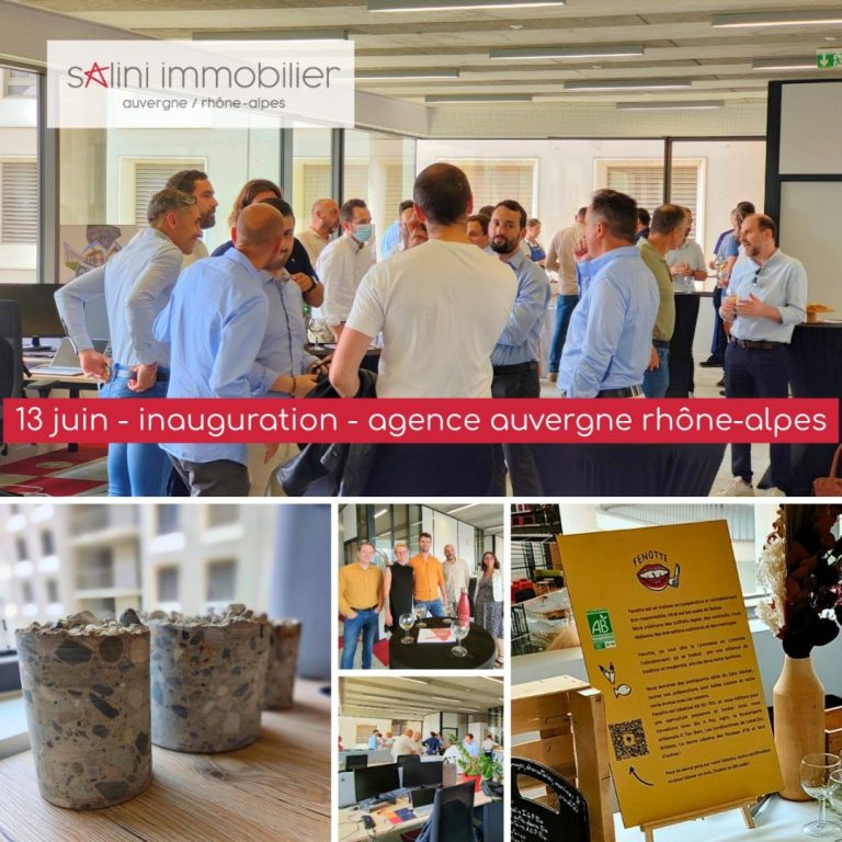 Inauguration des bureaux Salini Immobilier à Lyon Confluence Buffet zéro déchet du traiteur Fenotte Bureaux durables et lumineux à Lyon Confluence